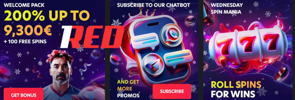 1red bonus casino